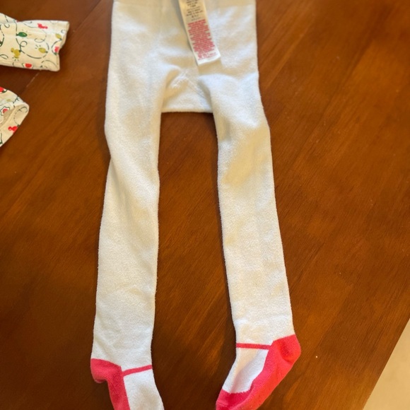 Disney Baby Minnie Mouse Holiday Outfit – 3pc Set (Dress, Top & Tights) - Picture 4 of 4